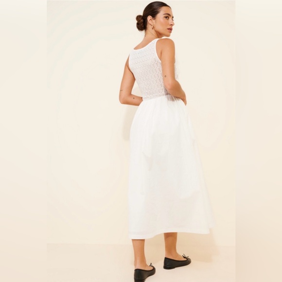 En Saison Denver Mixed Media Midi Dress - Picture 5 of 16